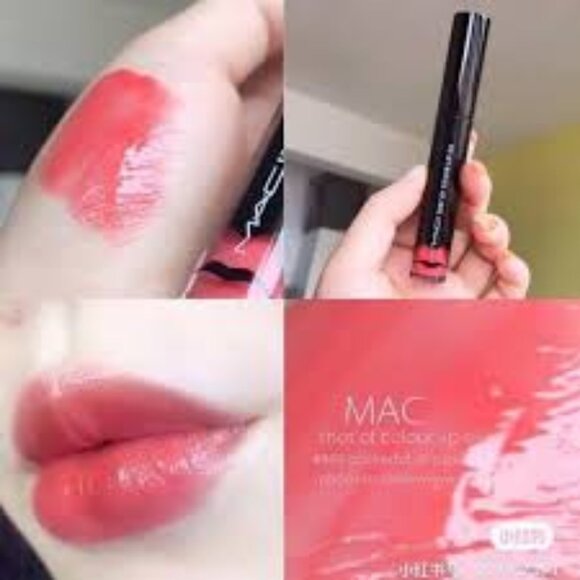 Mac Cosmetics Mac Lip Oil Shot of Color #899 Pocketful Of Sunshine Coral NWOB - Picture 3 of 6